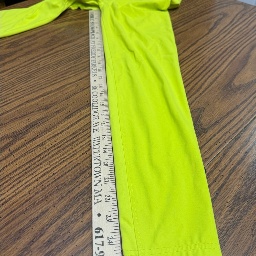 Splits59 Easton Rigor High Waist 7/8 Leggings Chartreuse/Black - Picture 4 of 6
